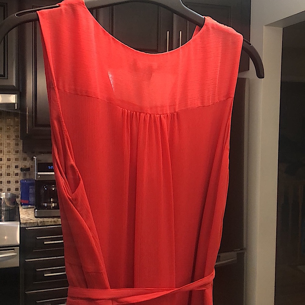 Jacob midi dress, sleeveless corset top with ruching in front and ruffles - Picture 9 of 10